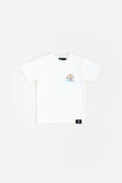 front side of a Trendy toddler t-shirt with vibrant designs for comfortable everyday wear