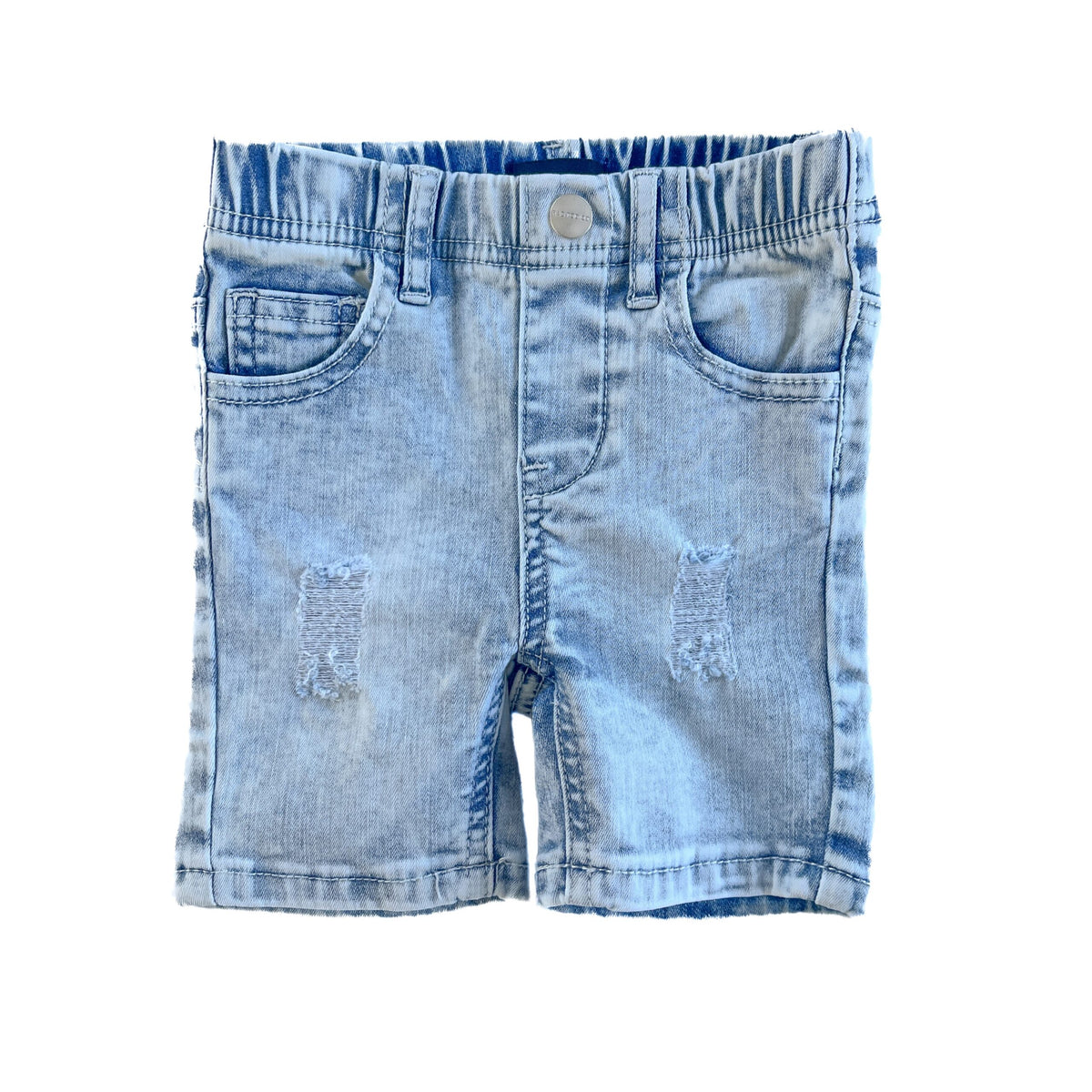 Medium Wash Denim Shorts main image 1