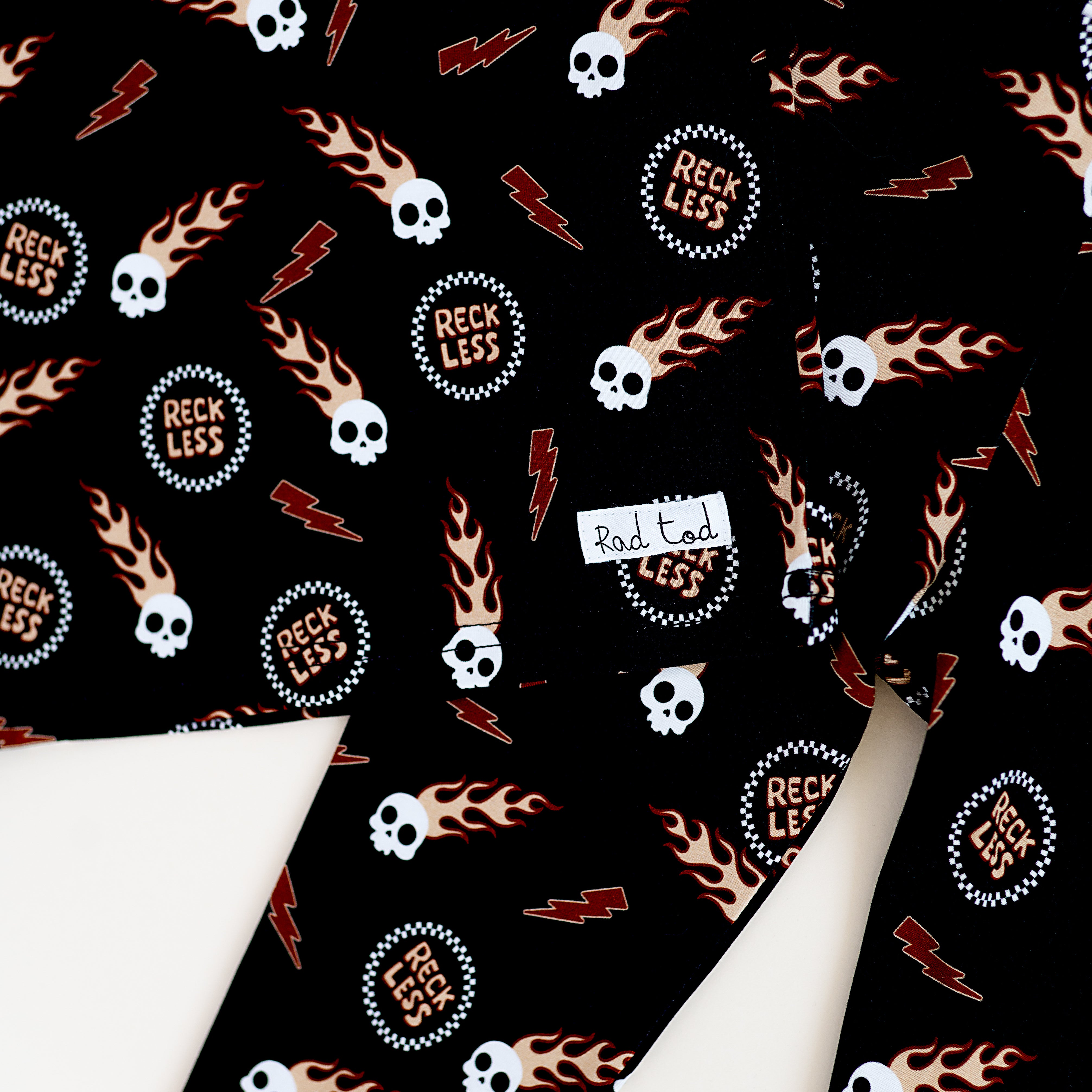 Soft and stylish Reckless bamboo 2-piece set for toddlers with a cool, comfy fit