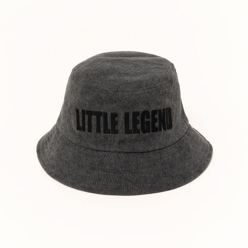 Stylish toddler bucket hat with Little Legend text