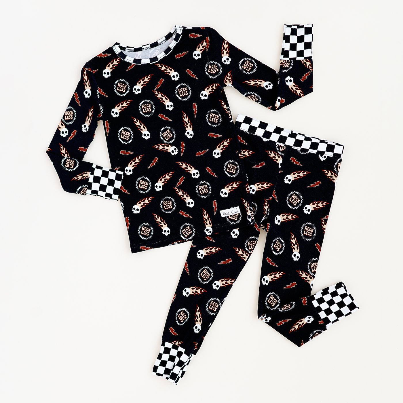 Rad Toddler Reckless 2-piece bamboo set with a soft, breathable fit for active kids