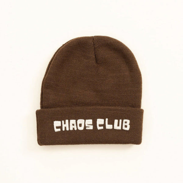 oops 3rd anniversary beanie ポーカーズ Chaos_club_beanie_flat_lay_gra
