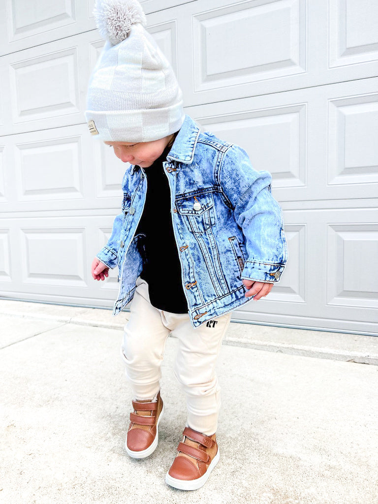 DISTRESSED DENIM JACKET – Rad Tod