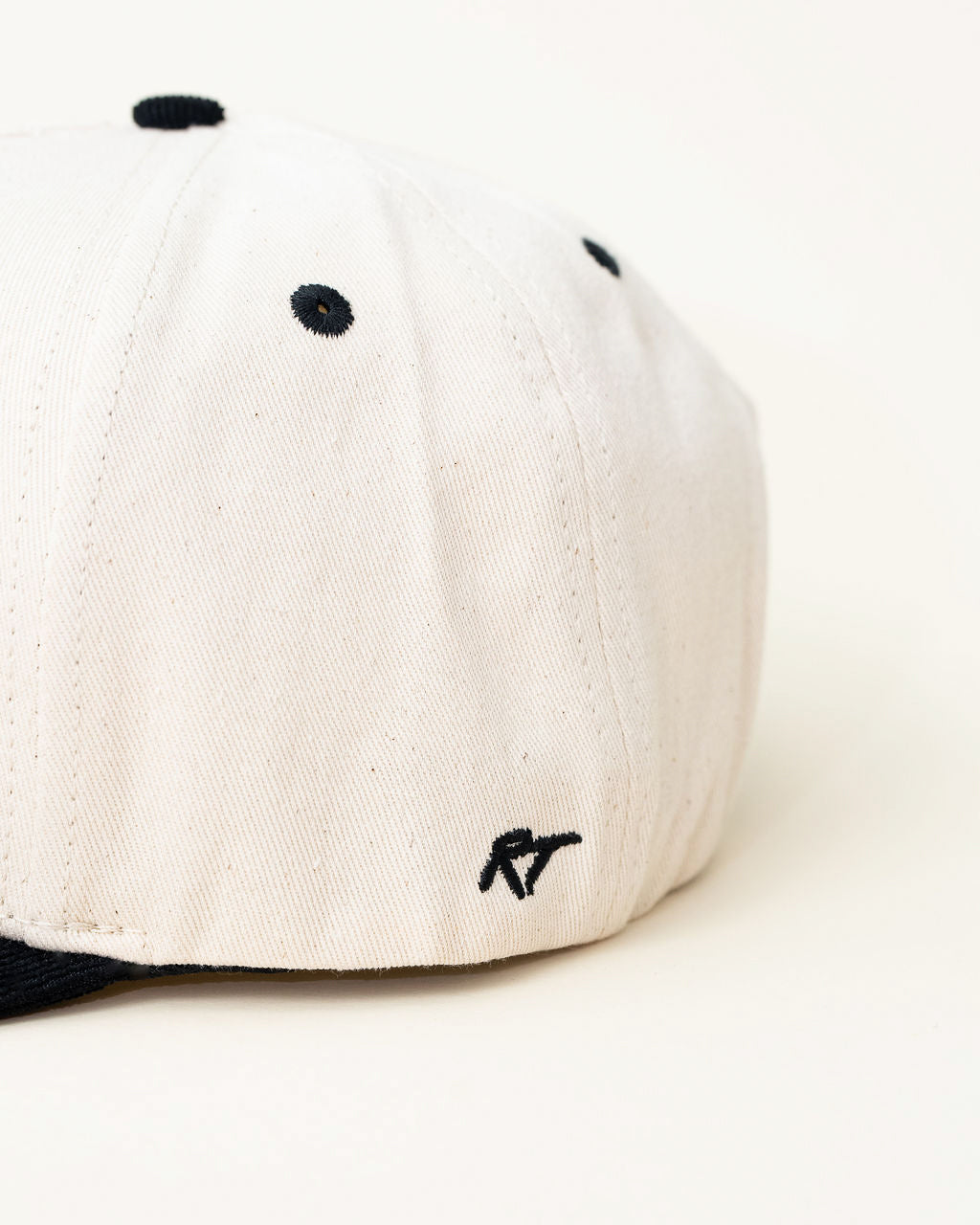 Side view of Hi, I’m Dad snapback showing embroidery detail and classic fit.