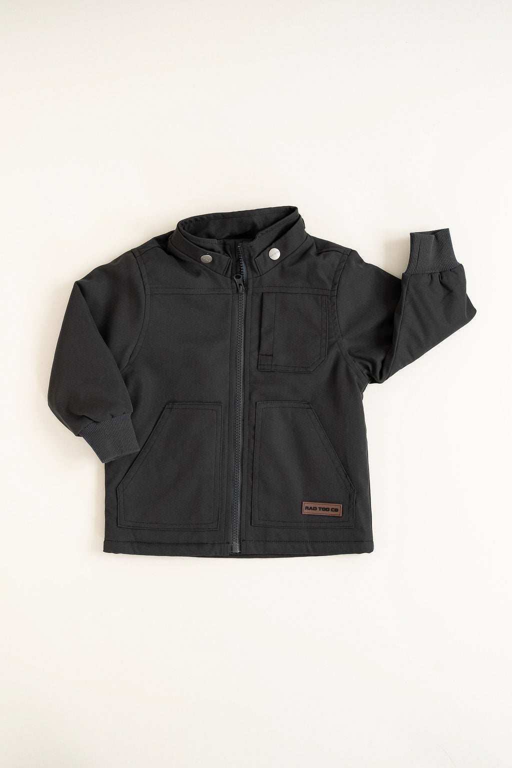 Black jacket on a white background