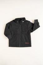 Black jacket on a white background