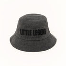 Stylish toddler bucket hat with Little Legend text
