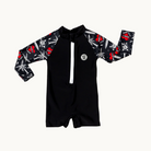 Mama’s Little Surfer rashguard onesie UPF 50 kids swimwear