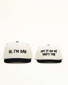 The dynamic Duo of hats, put it on my dads tab and hi, I'm dad  by RAD TODDLER